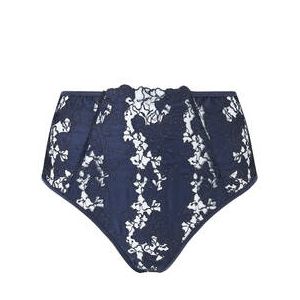 COCO DE MER culotte haute ouverte Arella Bleu indigo - Taille S