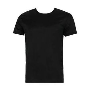 OSCALITO t-shirt homme en coton fil d'Écosse Filoscozia Jersey Noir - Taille 3