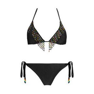 ACQUADICOCCO maillot de bain 2 pièces triangle Piume Noir - Taille S