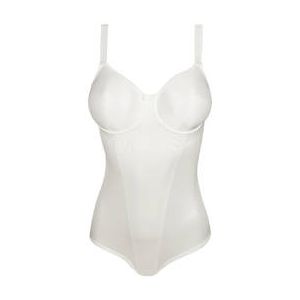 PRIMADONNA body lissant Satin Blanc cass&eacute; - Taille 90D