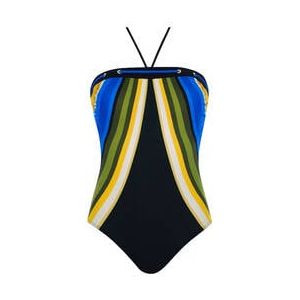 SUNFLAIR maillot de bain 1 pièce bustier sans armatures Mayumba Multicolore - Taille 40/B
