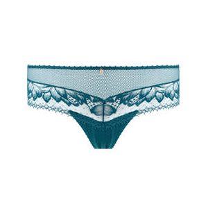 AUBADE shorty St Tropez en dentelle Flawless Love Bleu pétrole - Taille 1