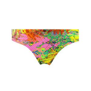 LULI FAMA bas de maillot de bain slip Vice City Multicolore - Taille XS