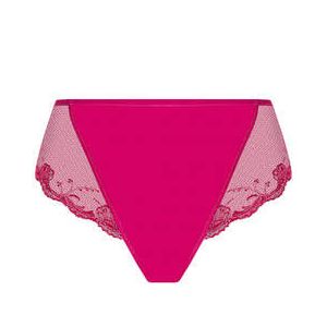 LISE CHARMEL culotte haute en soie Splendeur Soie Rose bonbon - Taille 1