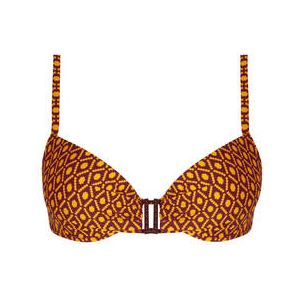 ANTIGEL haut de maillot de bain coques La Papoue Marron/Orange - Taille 85B