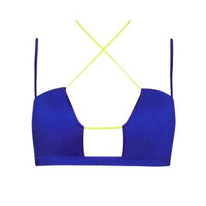 MAISON CLOSE haut de maillot de bain brassière Glow Bleu - Taille XS