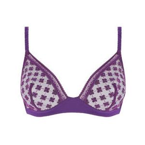SIMONE PÉRÈLE soutien-gorge sans armatures Hortense Bordeaux - Taille 1