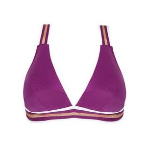 LISE CHARMEL haut de maillot de bain triangle Energie Nautique Prune - Taille 1