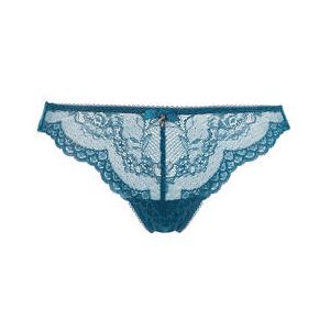 GOSSARD string en dentelle Superboost Lace Bleu marine - Taille XS