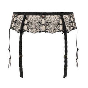 DITA VON TEESE porte-jarretelles 6 attaches Harlow Noir - Taille 36