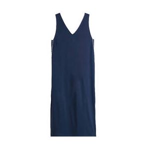 LAURENCE TAVERNIER chemise de nuit longue en coton Ondine Bleu nuit - Taille S