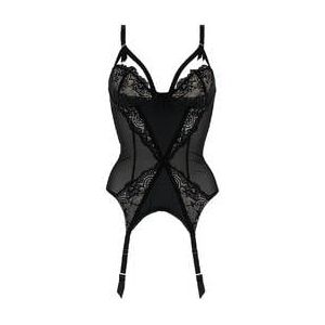 DITA VON TEESE guêpière Madame X Noir - Taille 85A