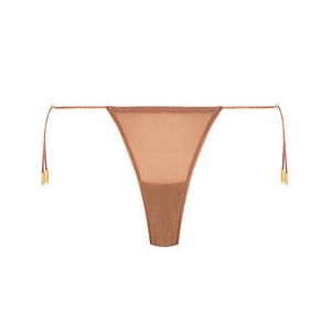 MAISON CLOSE mini string French Kiss Light Caramel - Taille XS