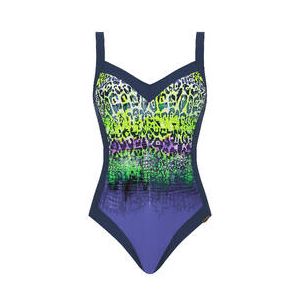 SUNFLAIR maillot de bain 1 pi&egrave;ce gainant sans armatures Sri Lanka Multicolore - Taille 40/B