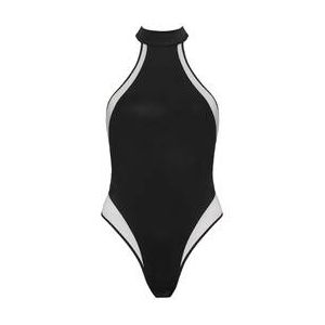 MAISON CLOSE maillot de bain 1 pièce encolure américaine sans armatures Minuit Noir - Taille XS