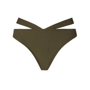 ANTIGEL bas de maillot de bain slip séduction La Chiquissima Kaki - Taille 1