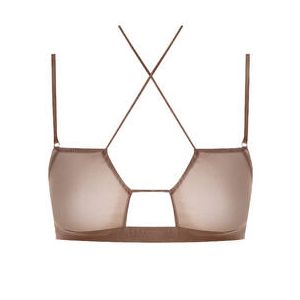 MAISON CLOSE soutien-gorge brassière French Kiss Light Moka - Taille 85B