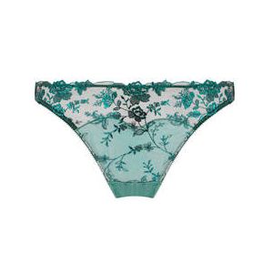 DITA VON TEESE string Victresse Bleu canard - Taille XS