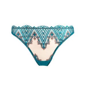 DITA VON TEESE string Fortunia Bleu turquoise - Taille XS