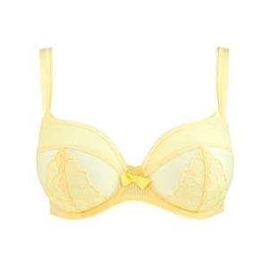 MAISON LEJABY soutien-gorge corbeille Intuition Jaune - Taille 85C