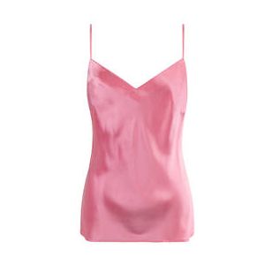 MARJOLAINE caraco Chrom&eacute;a en soie Calista Rose - Taille 36