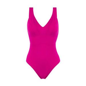 PAIN DE SUCRE maillot de bain 1 pi&egrave;ce Pipper sans armatures Sensitive Uni Life R&eacute;sille Framboise - Taille XS