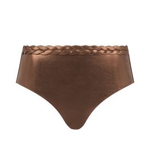 CHANTELLE bas de maillot de bain culotte haute Shaman Bronze - Taille 38