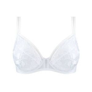 MAISON LEJABY soutien-gorge emboitant Magnolia Blanc - Taille 85C