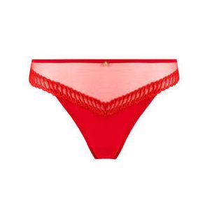 AUBADE tanga Sheer Emotion Rouge - Taille 1