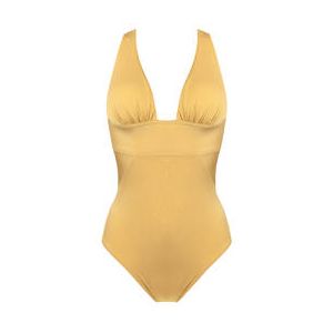 PAIN DE SUCRE maillot de bain 1 pi&egrave;ce Capri sans armatures Sensitive Uni Life R&eacute;sille Or - Taille XS