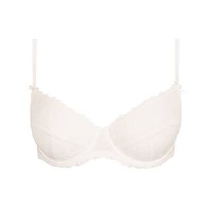 MARIE JO soutien-gorge armatures en dentelle Azelie Blanc cass&eacute; - Taille 90B