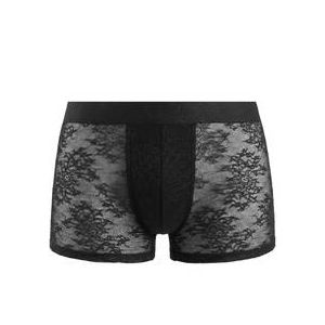 AUBADE boxer homme en dentelle Sensual Noir - Taille S