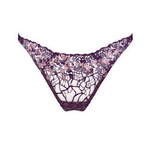 BORDELLE string Am&eacute;la Violet fonc&eacute; - Taille S