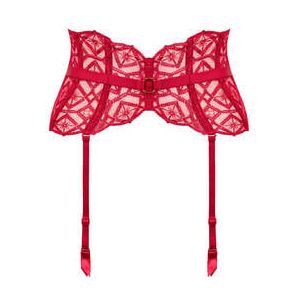 AUBADE serre-taille Sense of Illusion Rouge - Taille S