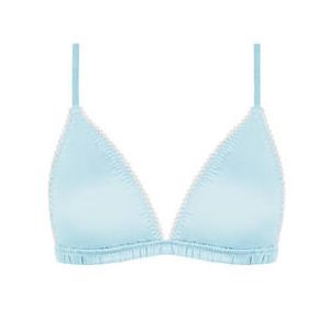 MEY soutien-gorge triangle Poetry Glossy Bleu ciel - Taille S