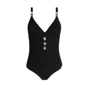 LISE CHARMEL maillot de bain 1 pièce sans armatures Eclat d'Argent Noir - Taille 85B