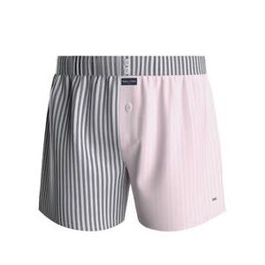 EDEN PARK  caleçon homme en coton Fashion Rose/Blanc - Taille S