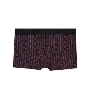 HOM boxer homme en coton et modal Dunes Noir/Rose - Taille S