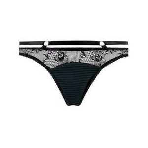 DITA VON TEESE slip Madame X Noir - Taille 36