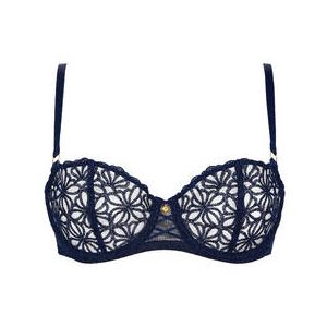 AUBADE soutien-gorge corbeille Secret Memories Bleu marine - Taille 85B