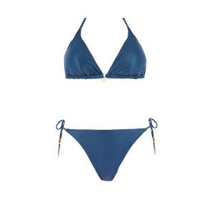 BANANA MOON maillot de bain 2 pièces triangle Cricomassa Lightning Bleu navy - Taille S