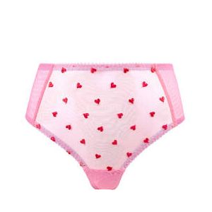 DORA LARSEN culotte haute Priya Heart Rose/Rouge - Taille 36
