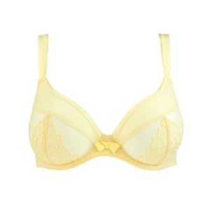 MAISON LEJABY soutien-gorge balconnet Intuition Jaune - Taille 85C