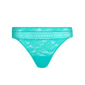 PRIMADONNA TWIST string en dentelle Palermo Bleu turquoise - Taille 38