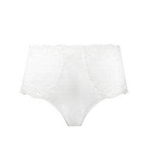 LISE CHARMEL culotte haute séduction Splendeur Soie Blanc cassé - Taille 0