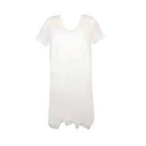 ANTIGEL chemise de nuit manches courtes Simply Perfect Nacre - Taille 38