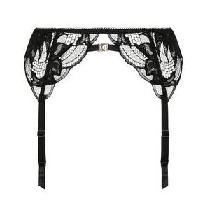 GOSSARD porte-jarretelles en dentelle Lace Soir&eacute;e Noir - Taille XS