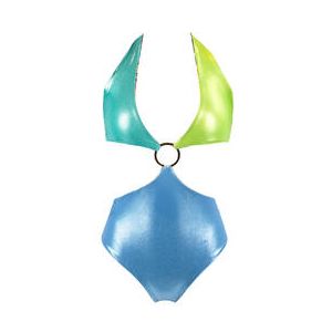 ACQUADICOCCO maillot de bain 1 pi&egrave;ce trikini sans armatures Lamina Paisley Multicolore - Taille S