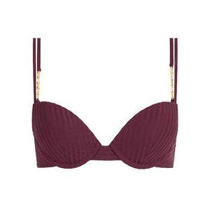 AUBADE haut de maillot de bain push-up Sun Pop Prune - Taille 85B