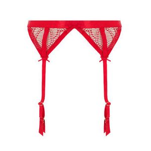 DITA VON TEESE porte-jarretelles Von Follies Fantastique Graphical Rouge - Taille XS